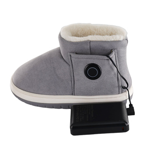 Bottes d'hiver thermiques douces à température réglable de qualité supérieure chaussures chauffantes pour hommes femmes randonnée en plein air Camping couverture électrique - Product Image 4