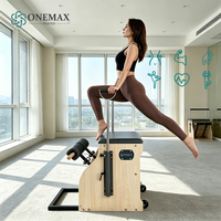 ONEMAX Vente en gros Chaise Wunda Pilates Couleur personnalisée Équipement d'exercice de yoga pour la maison et le studio