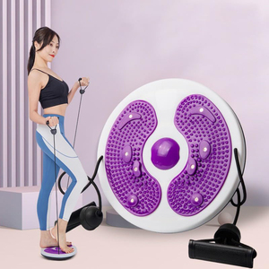Home Fitness Equipment WT-004 <b>ABS</b> Waist Twisting Disc Dancing Rotating Massage Machine Bodybuilding Fat Burning Shaping - Product Image 4