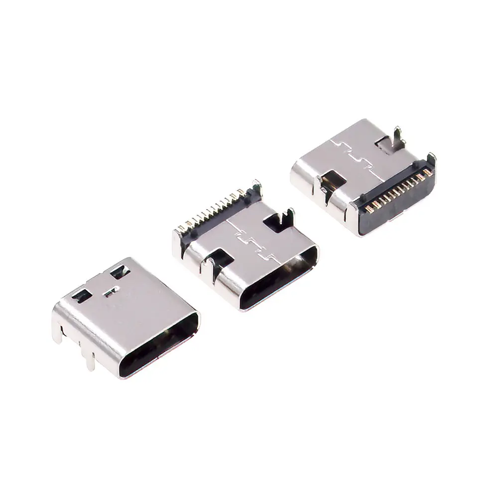 USB 16P-8.35PCBオスコネクタ