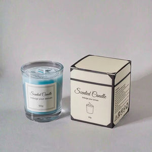 Bougie parfumée en cire de soja colorée en gros Décoration d'intérieur Parfum Biologique Sans fumée Saint-Valentin Mariage - Product Image 3