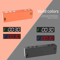 YIZHI Portable Mini 6 Chiffres Sport Fitness Intervalle Formation Minuterie Intérieur Boxe Match LED Gym Numérique Compte à Rebours