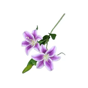 New product simulation wedding with two lilies on both ends wedding hall floor arrangement ceiling flowers