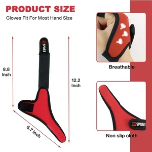 Gants de pêche en néoprène personnalisés pour hommes - Imperméables, à un seul doigt, pour la pêche en eau salée, protection de l'index, accessoires de pêche - Product Image 2