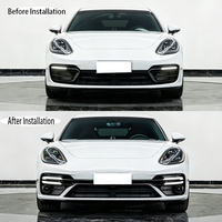 Kit carrosserie de conversion aérodynamique Facelift Turbo S Look pour Panamera 971 2017-2023