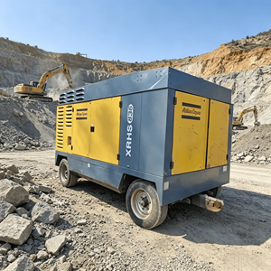Compresseur d'air diesel à vis d'occasion 20 bars de haute qualité à bas prix, compresseur d'air diesel portable pour l'exploitation minière, moteur diesel - Product Image 1