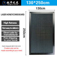 Panneaux alvéolaires en aluminium personnalisés Graveur laser CO2 Machine de découpe 1064nm Lit laser alvéolé Pièces de rechange incluses