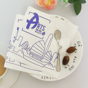 2层软木原浆餐巾纸包式餐巾 - Product Image 4