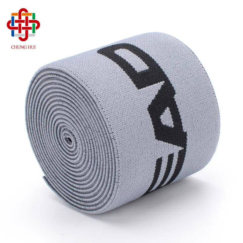 New Style Underwear Waistband Soft Durable Jacquard Ribbon Customized Pattern Color Elastic Band