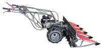 Mini-moissonneuse agricole pour la récolte et le séchage du soja, du riz, des céréales, machine à emballer le riz, le maïs et le blé