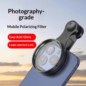 <span class=keywords><strong>Filtre</strong></span> polarisant pour téléphone portable, <span class=keywords><strong>filtre</strong></span> photographique spécial pour prendre des photos HD, polarisant professionnel <span class=keywords><strong>Cpl</strong></span> universel 52 mm, prise de vue auxiliaire - Product Image 2
