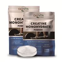 OAZVITA Créatine Monohydrate en Poudre Premium Pure et de Haute Qualité pour Soutenir les Performances Musculaires – Vente en Gros et Marque Privée