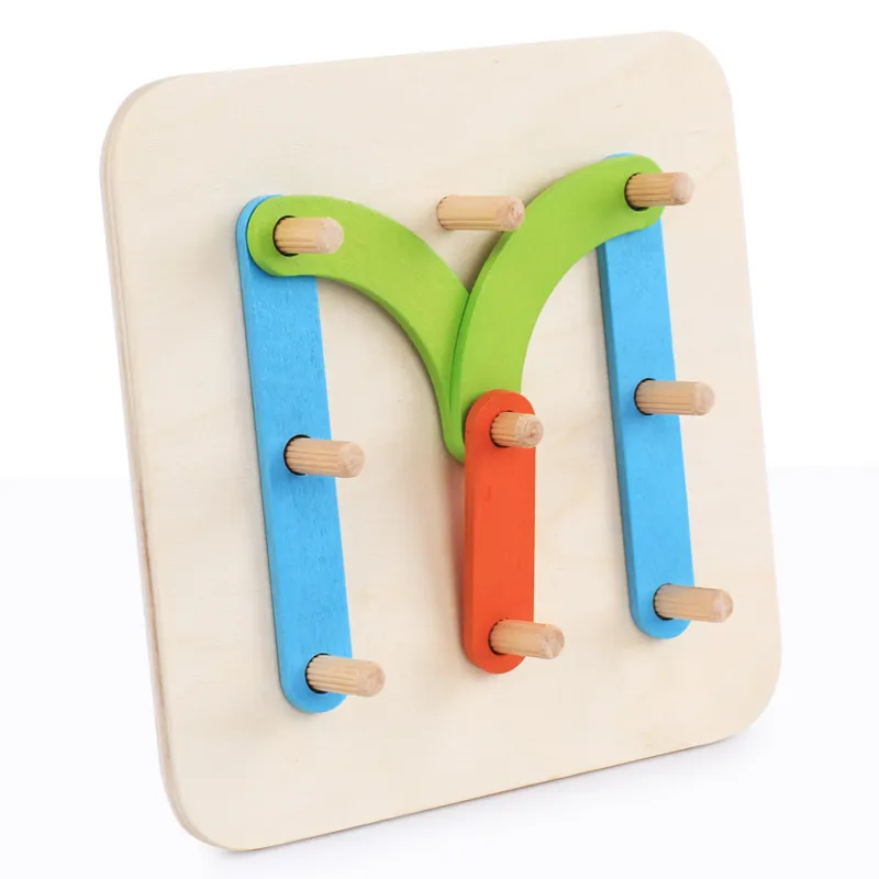 Nouveau jeu de puzzle en bois pour l'éducation des enfants