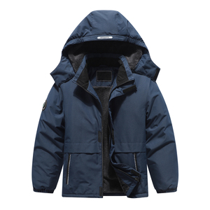 Nouveau Style extérieur à capuche Double fermeture éclair garçons veste <span class=keywords><strong>enfants</strong></span> chaud extérieur Ski <span class=keywords><strong>coupe</strong></span>-<span class=keywords><strong>vent</strong></span> veste <span class=keywords><strong>coupe</strong></span>-<span class=keywords><strong>vent</strong></span> pour garçons et filles - Product Image 6