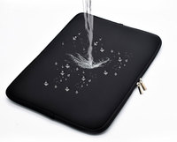 Sarung Tablet Multifungsi Lembut 13 Inci Lengan Laptop Neoprene Tahan Air Tas Pesan Kantung Laptop Lucu