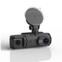 Caméra embarquée WiFi 3 canaux 1080P Full HD, enregistreur de conduite triple caméra avant, intérieur, arrière, vision nocturne