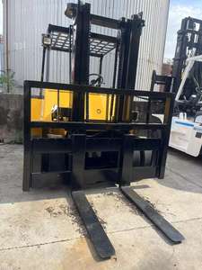 Le Japon a importé de la peinture originale chariot élévateur d'occasion TCM 70 bon marché vente de machines de construction à faible heure de travail à Shanghai - Product Image 5