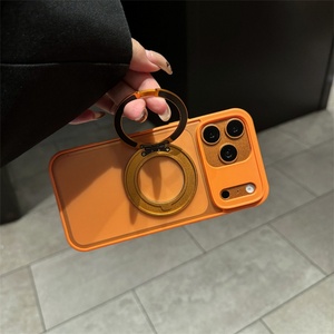 Luxury Matte Magnetic Phone case with Hidden <b>Stand</b> for iphone 17 Invisible <b>Stand</b> Protective Cases - Product Image 6