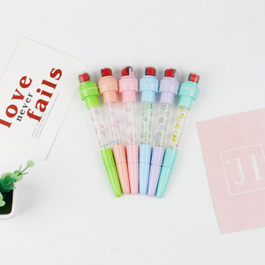 Stylo à bille créatif Blow Magic 0,5 mm avec tampon à bulles pour enfants - Product Image 1