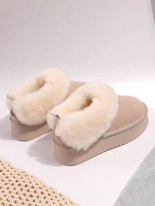 <span class=keywords><strong>Stivaletti</strong></span> da <span class=keywords><strong>Donna</strong></span> in Offerta, Caldi e Foderati in Peluche per l'Inverno, Suola Spessa di Alta Qualità, Comodi e alla Moda, Chiusura Slip-On per l'Autunno - Product Image 2