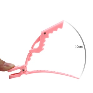 <span class=keywords><strong>Pince</strong></span> à <span class=keywords><strong>bec</strong></span> de canard en plastique pour salon de coiffure, sans trace, meilleure vente - Product Image 5