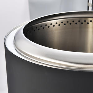 Poêle à bois de camping extérieur personnalisé en acier inoxydable, design modulable, pour patio, brasero, barbecue sans fumée - Product Image 1