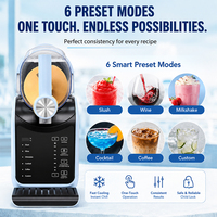 Machine à glace automatique électrique pour usage domestique et fêtes, affichage de la température, nettoyage automatique, production rapide de glace en 30 minutes