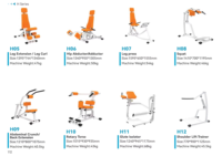Machine de musculation K-FIT Pec Fly pour les deltoides arrière GS-H02, nouveau modèle, équipement de musculation professionnel, usage domestique intensif
