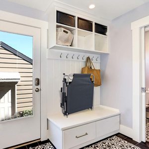 WOQI ayarlanabilir 4-pozisyon uzanmış katlanır yatak taşınabilir Metal çelik çerçeve kamp yatağı yastık açık oturma odası otel kullanımı için - Product Image 5