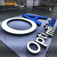 Letrero 3D con Letras de Canal LED y Transformador para Hoteles, Tiendas, Restaurantes - Letrero Publicitario con Logotipo de Marca