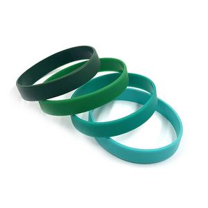 Bracelets en silicone multicolores personnalisés de 12 mm pour la promotion - Product Image 2