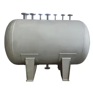 1000l Stainless Steel Gas Juice Milk Cooled Storage Tank