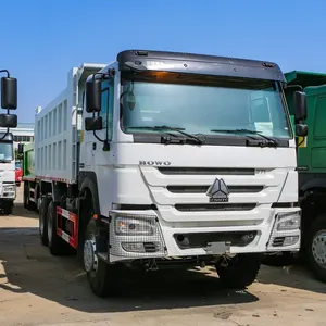 20 טון עומס קיבולת Sinotruk Howo טוב באיכות 6x4 Dump משאית לבנייה שאריות