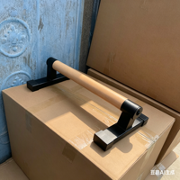 Barres de Calisthenics en Forme de H pour Pompes, Poignées de Calisthenics, Parallettes en Bois pour Pompes, Barres de Calisthenics en Bois et Acier pour Entraînement Urbain