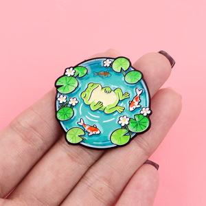 Spilla smaltata con orso marino per paesaggi acquatici, graziosa spilla da risvolto, accessori per abbigliamento e zaini, distintivo, all'ingrosso - Product Image 3