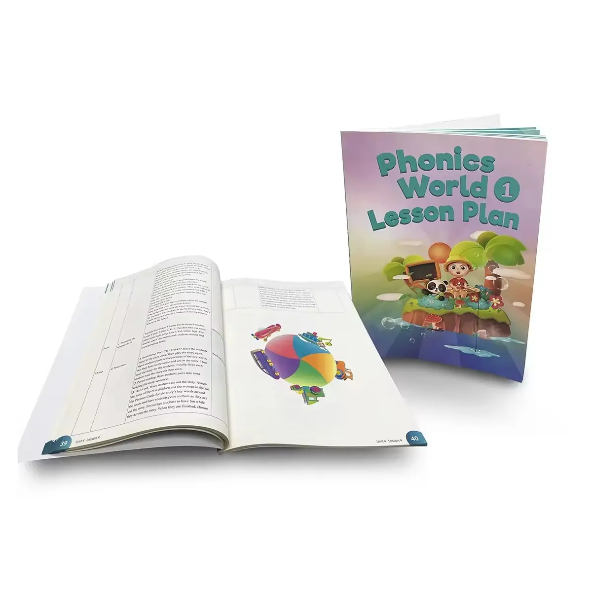 High Quality Printing Children Nature Picture Book Children's Early Learning Brochure Booklet Catalogue Printing with Hard Cover