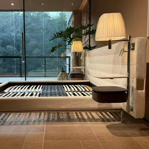 Cama Moderna con Plataforma Tapizada, Nueva Cama Cómoda para Dormitorio, Nuevo Diseño Moderno, Cama Suave - Product Image 2