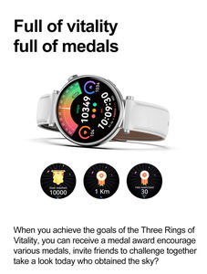 Nouvelle montre connectée HK41 1,32'' AMOLED pour femmes, appels Bluetooth, moniteur de santé, suivi du sommeil et de la fréquence cardiaque, boussole, étanche IP67 - Product Image 5