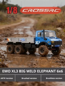 CROSSRC EMO XL3 1/8 6WD RC Crawler Wild Elephant 6x6 Recovery Truck Portal Axle Diff Lock High Torque Off-Road Hobby RTR - Product Image 4