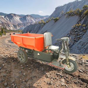 Cina migliore marca Tunnel ribaltabile Mini Dump elettrico carrelli per miniera sotterranea Dumper triciclo Cargo - Product Image 4