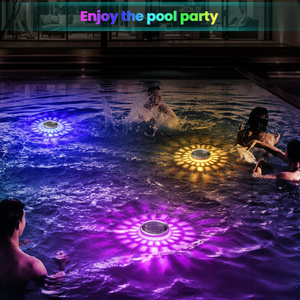 Luz Solar Flotante para Piscina, Multicolor, con 3 Modos <span class=keywords><strong>de</strong></span> Temporizador, Impermeable, Recargable, Iluminación Exterior para Jardín, Estanque, Arte Decorativo - Product Image 4