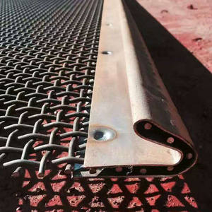 亜鉛メッキ圧着金属メッシュフック圧着振動スクリーンワイヤーメッシュ - Product Image 5