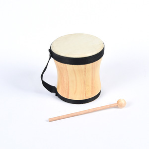 Orff Percussion Instrument Sheepskin <b>Hand</b>-Beaten <b>Drum</b> Indian Wooden Small <b>Hand</b> <b>Drum</b> Musical Instrument - Product Image 3