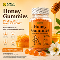 Gummies au miel de Manuka, complément alimentaire en marque blanche OEM, santé digestive et immunitaire, gommes naturelles sans gélatine