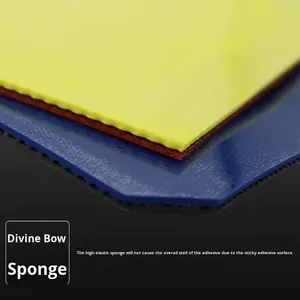 YINHE Beidou Big กระบวยความหนืดสูงป้องกันสิว-ในยางยืดโต๊ะเทนนิส9035ยาง #สีดำ30-80 BPM ฟองน้ำ - Product Image 4