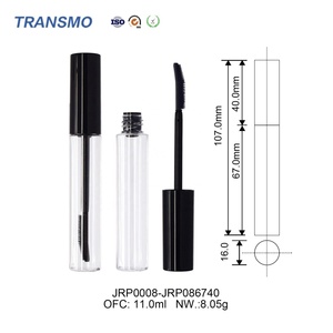 Custom logo Eyelash Container Tube Eyeliner Empty Container Customized 9ml Empty Tube <b>Mascara</b> - Product Image 2