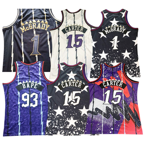 Maillots <span class=keywords><strong>de</strong></span> <span class=keywords><strong>basket</strong></span> rétro équipe américaine 15 Carter 1 McGrady – Meilleures coutures – Gilets <span class=keywords><strong>de</strong></span> <span class=keywords><strong>basket</strong></span> en gros – Chemises pas chères - Product Image 2