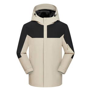 Vestes de ski imperméables OEM personnalisées pour femmes Manteaux de neige d'hiver chauds Vestes coupe-vent Imperméable de montagne à capuche avec poches - Product Image 3