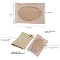 Coussinets de compression en gel de silicone pour les soins des pieds, semelles de massage, soutien de la voûte plantaire, coussinets de semelle, chaussettes de talon