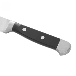 Cuchillo para carne de acero inoxidable con punta afilada, estilo occidental, doble punta de acero, mango de POM, hoja serrada, cuchillo para restaurantes - Product Image 2